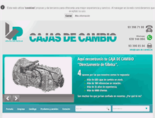 Tablet Screenshot of cajas-de-cambio.es